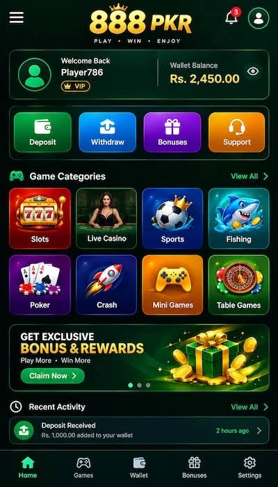888PKR Game